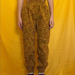 Urban Outfitters drawstring patterned pants